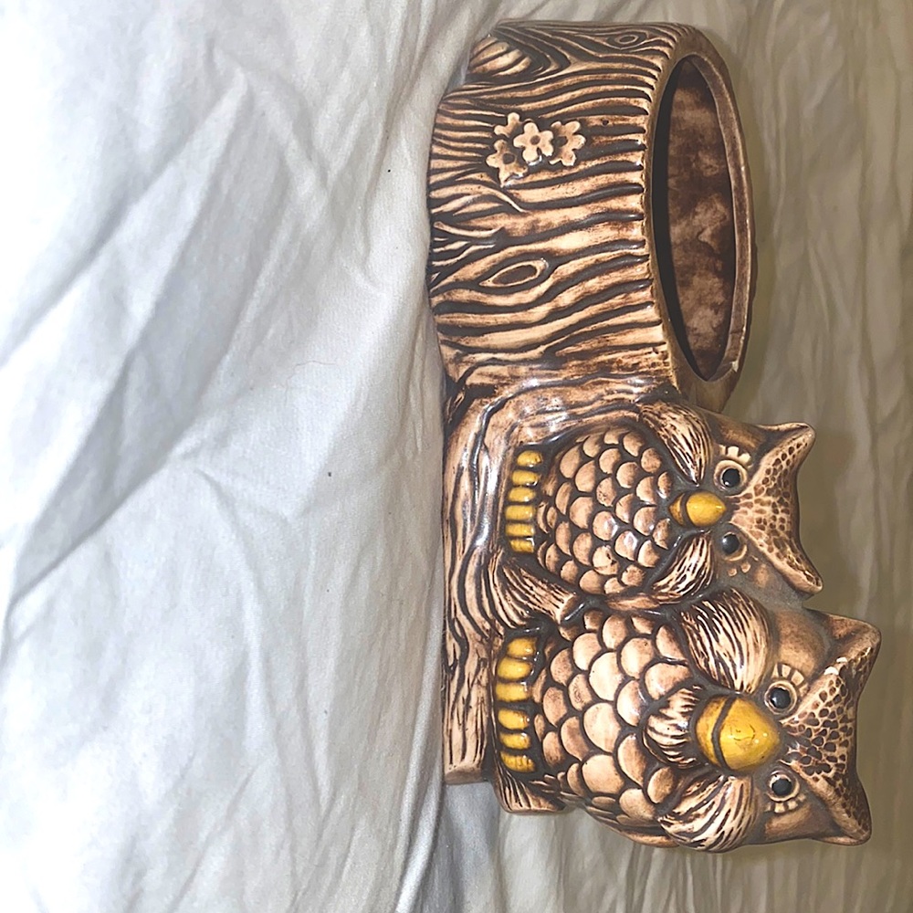 Owl planter